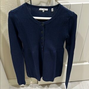 Navy Blue Cardigan